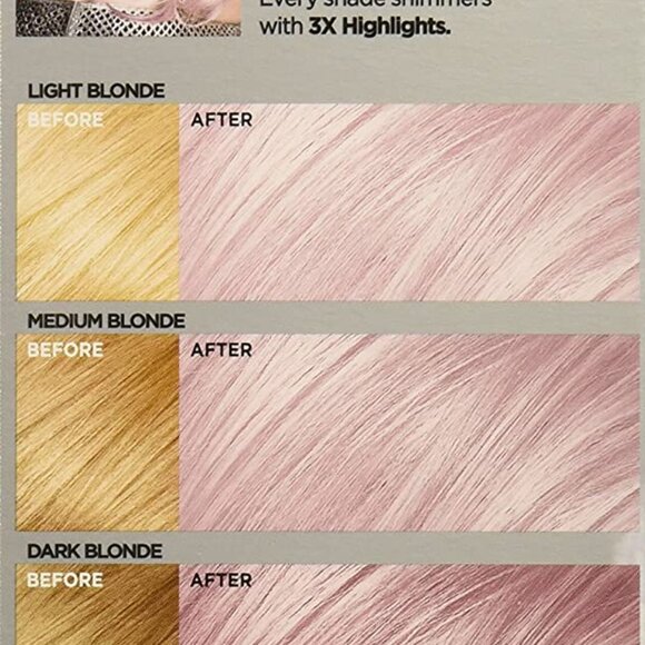 L'Oréal Paris Féria Smokey Pastels Hair Color, P2 Smokey Pink - Picture 11 of 11
